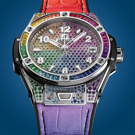 hublot big bang unico black rainbow|Hublot big bang unico price.